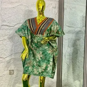 Dark Green Bubu Dress