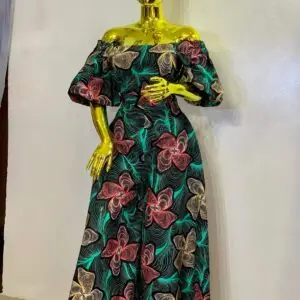 Red Flower Brocade